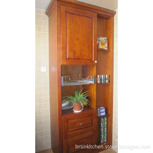 Solid Wood Practical Family-Using Storage Cabinet (Br p-1226)